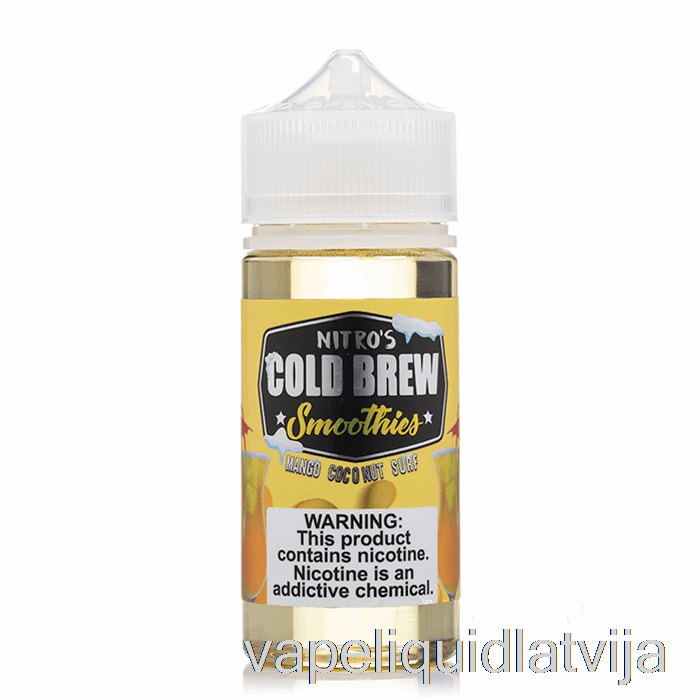 Mango Kokosrieksts - Nitros Aukstā Brūvēšana - 100ml 0mg Vape šķidrums